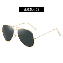 Load image into Gallery viewer, Aviation Brand Designer Pilot Sunglasses Metal Full Frame Sun Glasses Women Goggles Lunette De Soleil