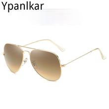 Load image into Gallery viewer, Aviation Brand Designer Pilot Sunglasses Metal Full Frame Sun Glasses Women Goggles Lunette De Soleil