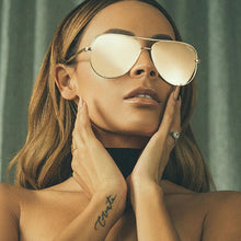 Load image into Gallery viewer, Aviation Sunglasses For Women Men Driving Eyewear Black Frame Male Female Mirrors Coating Sun Glasses UV400