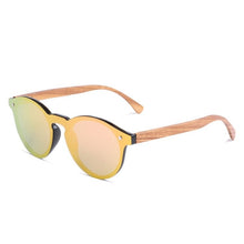 Load image into Gallery viewer, Bamboo Polarized Sunglasses Women Brand Designer UV400 Mirror Lenses Wood Sun glasses For Men Oculos de sol masculino