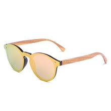 Load image into Gallery viewer, Bamboo Polarized Sunglasses Women Brand Designer UV400 Mirror Lenses Wood Sun glasses For Men Oculos de sol masculino