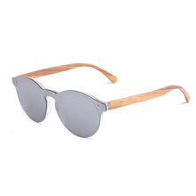 Load image into Gallery viewer, Bamboo Polarized Sunglasses Women Brand Designer UV400 Mirror Lenses Wood Sun glasses For Men Oculos de sol masculino