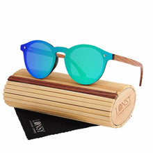 Load image into Gallery viewer, Bamboo Polarized Sunglasses Women Brand Designer UV400 Mirror Lenses Wood Sun glasses For Men Oculos de sol masculino