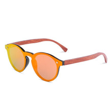 Load image into Gallery viewer, Bamboo Polarized Sunglasses Women Brand Designer UV400 Mirror Lenses Wood Sun glasses For Men Oculos de sol masculino