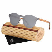 Load image into Gallery viewer, Bamboo Polarized Sunglasses Women Brand Designer UV400 Mirror Lenses Wood Sun glasses For Men Oculos de sol masculino