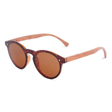 Load image into Gallery viewer, Bamboo Polarized Sunglasses Women Brand Designer UV400 Mirror Lenses Wood Sun glasses For Men Oculos de sol masculino