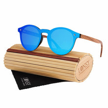 Load image into Gallery viewer, Bamboo Polarized Sunglasses Women Brand Designer UV400 Mirror Lenses Wood Sun glasses For Men Oculos de sol masculino