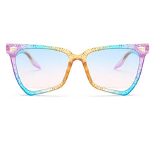 Load image into Gallery viewer, Big Frame Cat Eye Sunglasses Women Colorful Female Transparent Retro Hollow Sun Glasses Shades UV400