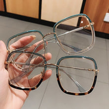 Load image into Gallery viewer, Big Frame Square Glasses Frame Classic Oversized Clear Optical Glasses Computer Eyeglasses Eyewear Unisex Vintage