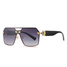 Load image into Gallery viewer, Big Frame Sunglasses Men Brand Designer Square  Retro Vintage Driving Sun Glasses Women Gafas Oculos De Sol