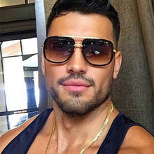 Load image into Gallery viewer, Big Frame Sunglasses Men Square  Glasses Women High Quality Retro Driving Sun Glasses Vintage Gafas Oculos