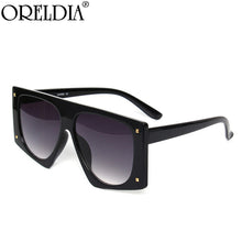 Load image into Gallery viewer, Big Frames Square Sunglasses Women Men Gradient Sun Glasses Female  Brand Shades Eyewear UV400 De Sol Oculos