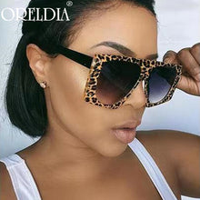 Load image into Gallery viewer, Big Frames Square Sunglasses Women Men Gradient Sun Glasses Female  Brand Shades Eyewear UV400 De Sol Oculos