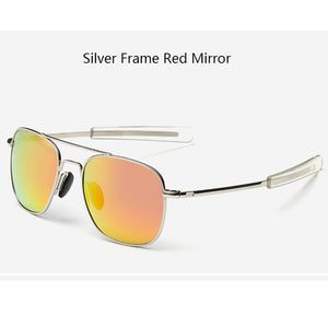 Black American Army MILITARY Polarized Pilot Sunglasses Mens Brand American Optical Polarized Sun Glasses Oculos De Sol