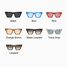 Load image into Gallery viewer, Black Cat Eye Sunglasses Women Brand Designer Sexy Stylish Sun Glasses for Women Female Coating Shades UV400
