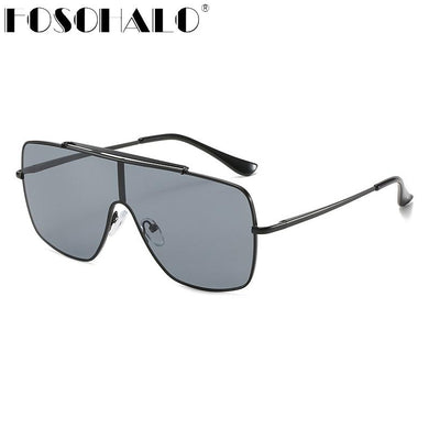 Black Oversized Square Sunglasses Women Gradient Summer Style Classic Sun Glasses Female Big Square Oculos De Sol