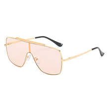 Load image into Gallery viewer, Black Oversized Square Sunglasses Women Gradient Summer Style Classic Sun Glasses Female Big Square Oculos De Sol