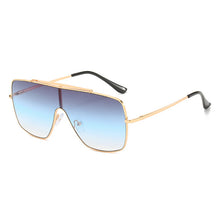 Load image into Gallery viewer, Black Oversized Square Sunglasses Women Gradient Summer Style Classic Sun Glasses Female Big Square Oculos De Sol