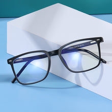 Carica l'immagine nel visualizzatore di Gallery, Blue Light Blocking Glasses Women Men Gaming Computer TR90 Black Anti Ray Eyeglasses Transparent Eyewear