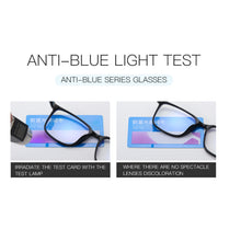Carica l'immagine nel visualizzatore di Gallery, Blue Light Blocking Glasses Women Men Gaming Computer TR90 Black Anti Ray Eyeglasses Transparent Eyewear