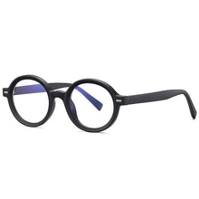 Load image into Gallery viewer, Blue Light Blocking Men's Round Glasses TR90 Radiation Protection Eyeglasses Women Transparent Retro Eyewear 2092