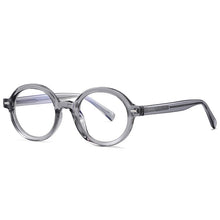 Load image into Gallery viewer, Blue Light Blocking Men's Round Glasses TR90 Radiation Protection Eyeglasses Women Transparent Retro Eyewear 2092