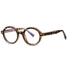 Load image into Gallery viewer, Blue Light Blocking Men's Round Glasses TR90 Radiation Protection Eyeglasses Women Transparent Retro Eyewear 2092