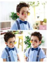 Load image into Gallery viewer, Boys girl Kids Sunglasses Pi Style Design Children Sun Glasses 100%UV Protection   sunglasses uv400