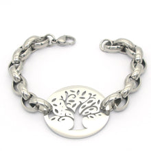 Carica l'immagine nel visualizzatore di Gallery, Fashion Bracelet Stainless Steel Gold&amp;Silver Tree of Life Bangles for Women Luxury Brand Jewelry Gift La MaxZa