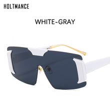 Load image into Gallery viewer, Brand Design Oversized Frame Sunglasses For Women  Metal One Piece Sun Glasses Ladies Shade Eyewear UV400 2023