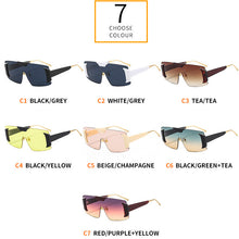 Load image into Gallery viewer, Brand Design Oversized Frame Sunglasses For Women  Metal One Piece Sun Glasses Ladies Shade Eyewear UV400 2023