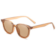Load image into Gallery viewer, Brand Design Round Polarized Sunglasses Women Men Ladies Anti-Glare Black Lens Sun Glasses Shades for Women