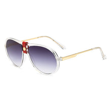 Load image into Gallery viewer, Brand Design Sunglasses Ladies Retro Sunglasses  Ocean Piece Sunglasses Uv400 Round Shade Sunglasses