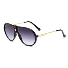Load image into Gallery viewer, Brand Design Sunglasses Ladies Retro Sunglasses  Ocean Piece Sunglasses Uv400 Round Shade Sunglasses