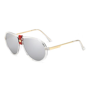 Brand Design Sunglasses Ladies Retro Sunglasses  Ocean Piece Sunglasses Uv400 Round Shade Sunglasses