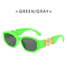 Load image into Gallery viewer, Brand Design Vintage Small Rectangle Sunglasses Women Retro Cutting Lens Gradient Square Sun Glasses Female UV400