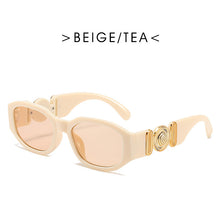 Load image into Gallery viewer, Brand Design Vintage Small Rectangle Sunglasses Women Retro Cutting Lens Gradient Square Sun Glasses Female UV400