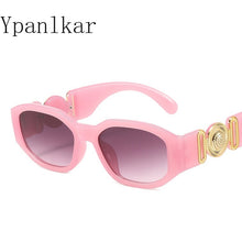 Load image into Gallery viewer, Brand Design Vintage Small Rectangle Sunglasses Women Retro Cutting Lens Gradient Square Sun Glasses Female UV400