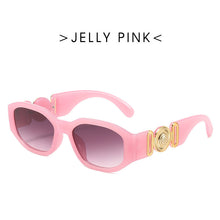 Load image into Gallery viewer, Brand Design Vintage Small Rectangle Sunglasses Women Retro Cutting Lens Gradient Square Sun Glasses Female UV400
