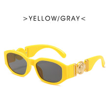 Load image into Gallery viewer, Brand Design Vintage Small Rectangle Sunglasses Women Retro Cutting Lens Gradient Square Sun Glasses Female UV400