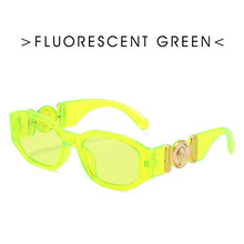 Load image into Gallery viewer, Brand Design Vintage Small Rectangle Sunglasses Women Retro Cutting Lens Gradient Square Sun Glasses Female UV400