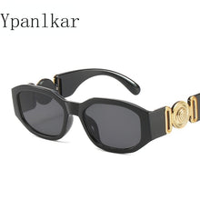 Load image into Gallery viewer, Brand Design Vintage Small Rectangle Sunglasses Women Retro Cutting Lens Gradient Square Sun Glasses Female UV400