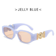 Load image into Gallery viewer, Brand Design Vintage Small Rectangle Sunglasses Women Retro Cutting Lens Gradient Square Sun Glasses Female UV400
