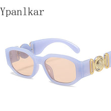 Load image into Gallery viewer, Brand Design Vintage Small Rectangle Sunglasses Women Retro Cutting Lens Gradient Square Sun Glasses Female UV400