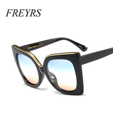 Load image into Gallery viewer, Brand Designer Cat Eye Sunglasses Women Vintage Female Gradient Butterfly Cateye Sun Glasses Oculos Feminino 5262F