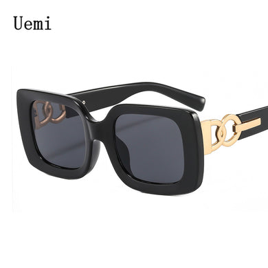 Brand Designer Square Women Sunglasses Retro  Famous For Ladies Sun Glasses Vintage Men Shades UV400
