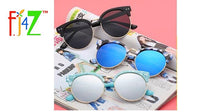 Load image into Gallery viewer, Brand Designer Stylish Men&#39;s Sun glasses Alloy Bridges Round Lens Eye Wear Sunglasses for Women gafas de sol
