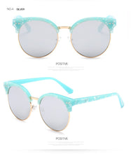 Load image into Gallery viewer, Brand Designer Stylish Men&#39;s Sun glasses Alloy Bridges Round Lens Eye Wear Sunglasses for Women gafas de sol
