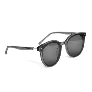 Brand Designer Sunglasses GENTLE East Moon Round Acetate  Polarized UV400 Women Men Lens Glasses  With brand Case