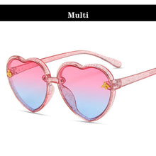 Load image into Gallery viewer, Brand Heart Kids Sunglasses 2023 Children Retro Pink Cartoon Sun Glasses Frame Girls Boys Baby Sunglasses UV400 Eyewear